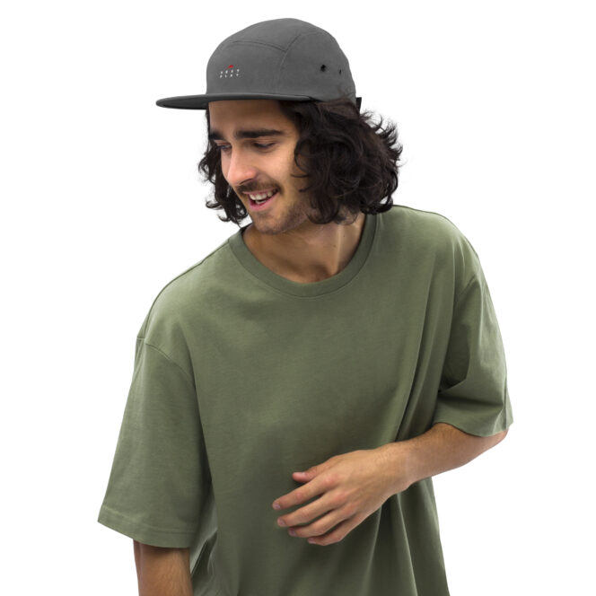 Next Play Music Embroidered Logo Five Panel Cap - Image 19