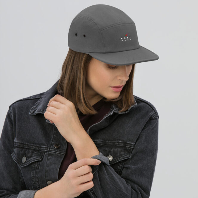 Next Play Music Embroidered Logo Five Panel Cap - Image 20