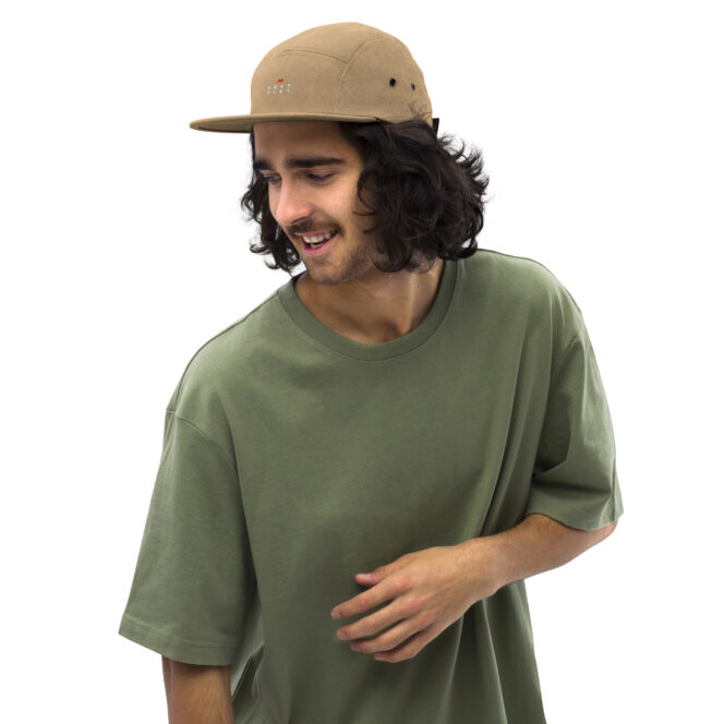Next Play Music Embroidered Logo Five Panel Cap - Image 25