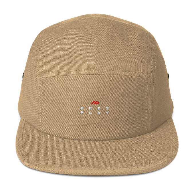 Next Play Music Embroidered Logo Five Panel Cap - Image 21
