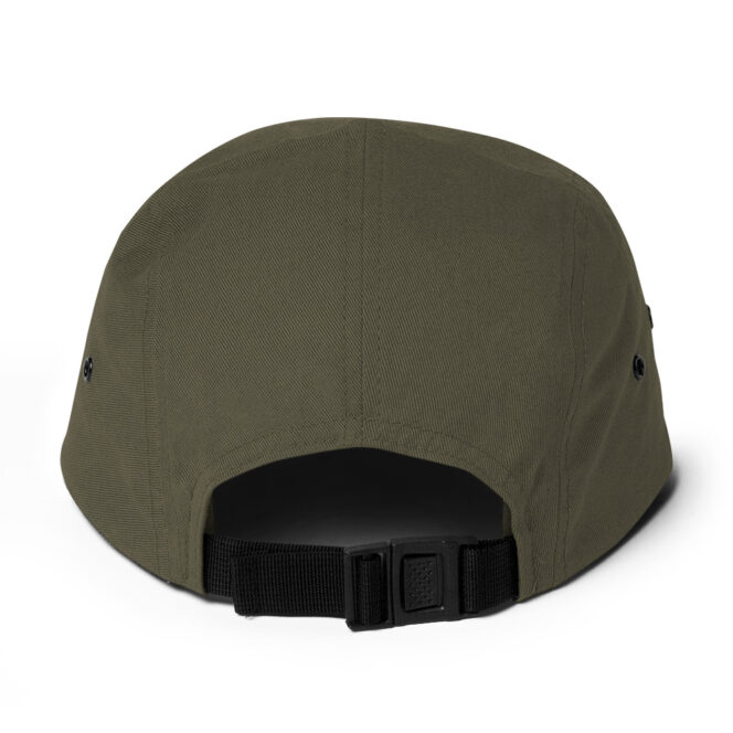 Next Play Music Embroidered Logo Five Panel Cap - Image 12