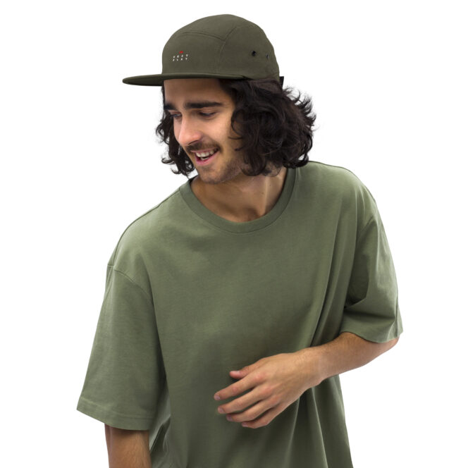 Next Play Music Embroidered Logo Five Panel Cap - Image 14