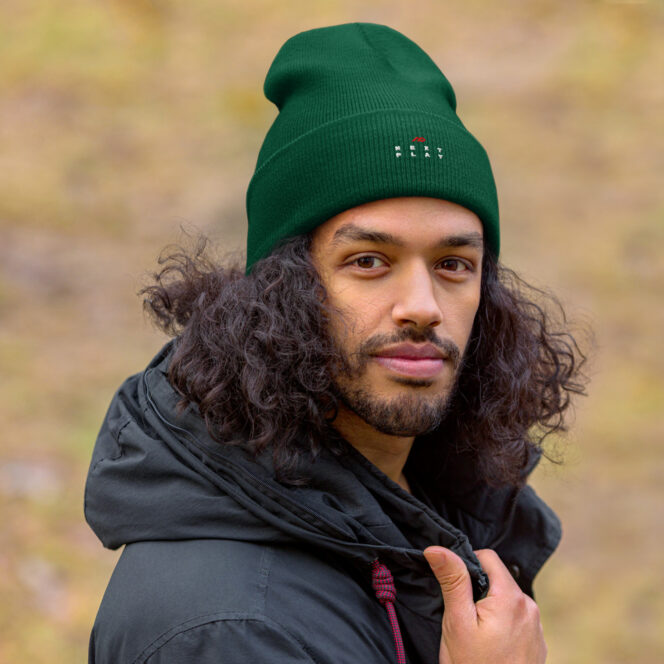 Next Play Music Embroidered Logo Cuffed Beanie - Image 24