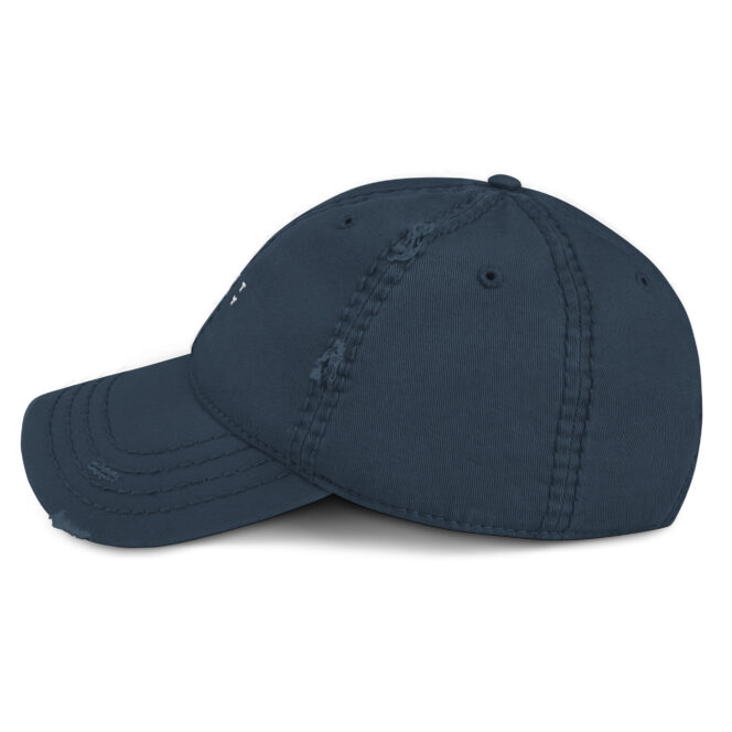 Next Play Music Embroidered Logo Distressed Hat - Image 9