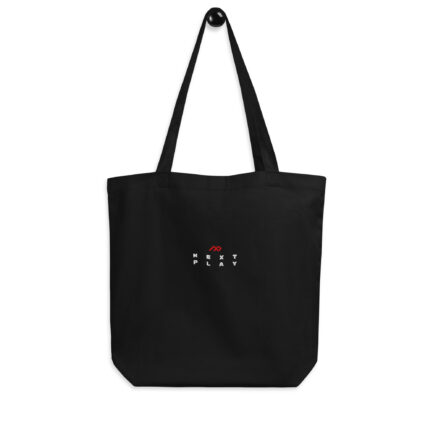 Next Play Music Embroidered Logo Tote Bag