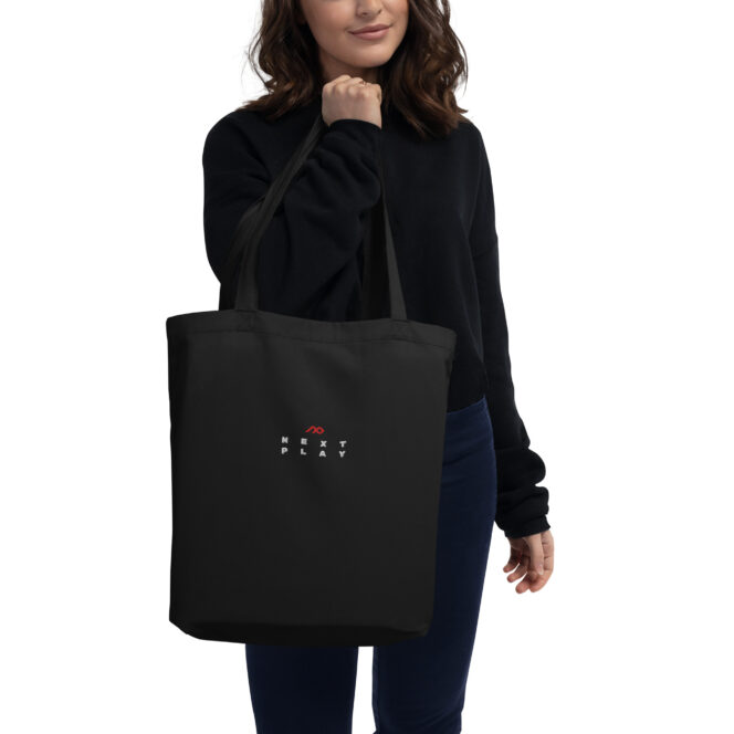 Next Play Music Embroidered Logo Tote Bag - Image 2