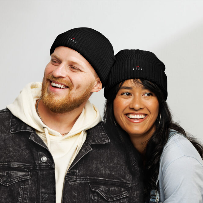 Next Play Music Embroidered Logo Fisherman beanie - Image 3
