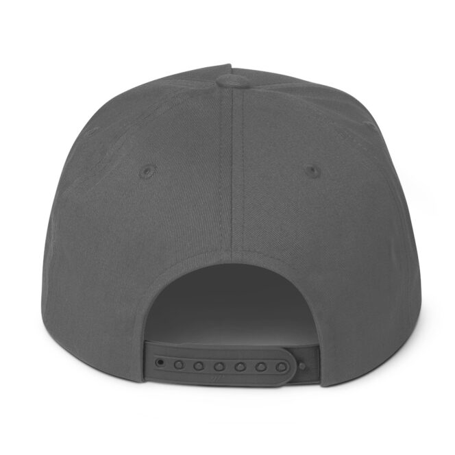Next Play Music Embroidered Logo Flat Snapback Cap - Image 16