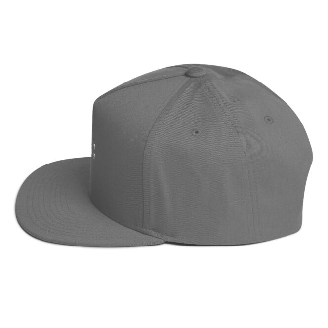 Next Play Music Embroidered Logo Flat Snapback Cap - Image 17