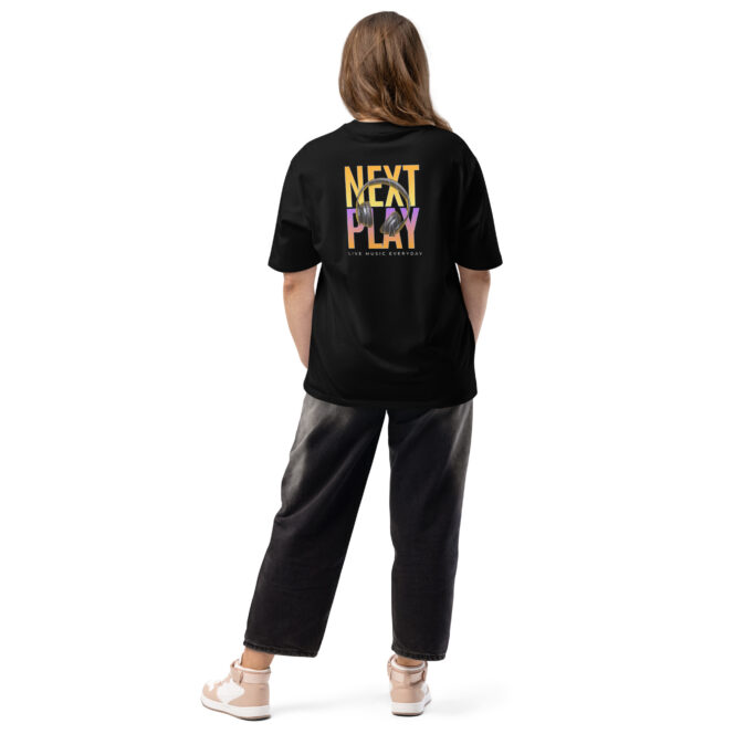 Next Play Music Headphones Oversized heavyweight t-shirt - Image 7
