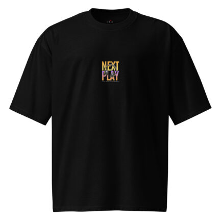 Next Play Music Headphones Oversized heavyweight t-shirt