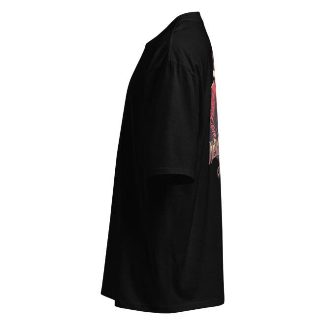 Next Play Music Santa Oversized heavyweight t-shirt - Image 3