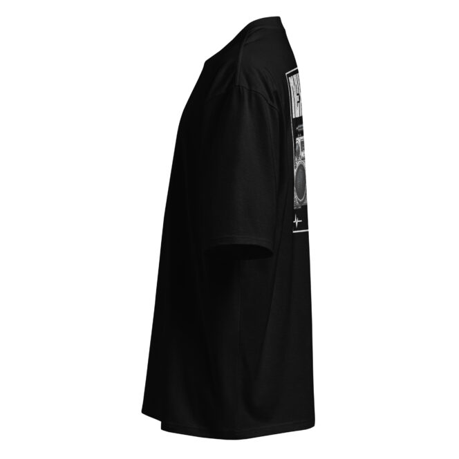 Next Play Music Boombox Oversized heavyweight t-shirt - Image 3