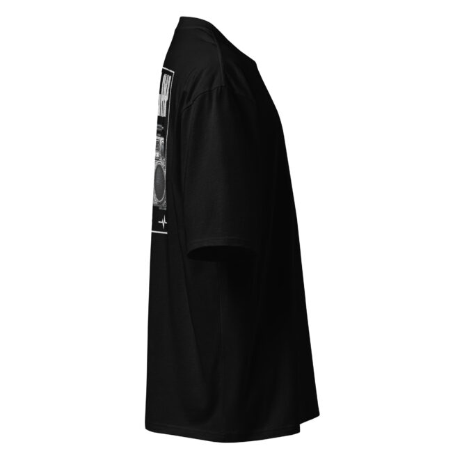 Next Play Music Boombox Oversized heavyweight t-shirt - Image 4