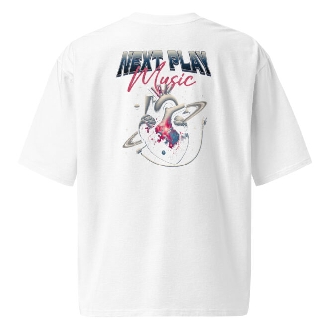 Next Play Music Cosmos Oversized heavyweight t-shirt - Image 10