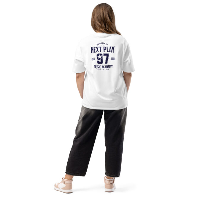 Next Play Music Academy 97 Oversized heavyweight t-shirt - Image 7