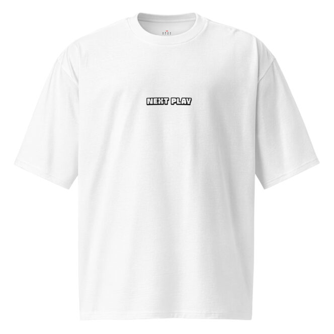 Next Play Music Retro Lady Oversized heavyweight t-shirt - Image 9