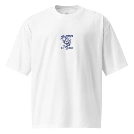 Next Play Music Blessings Oversized heavyweight t-shirt