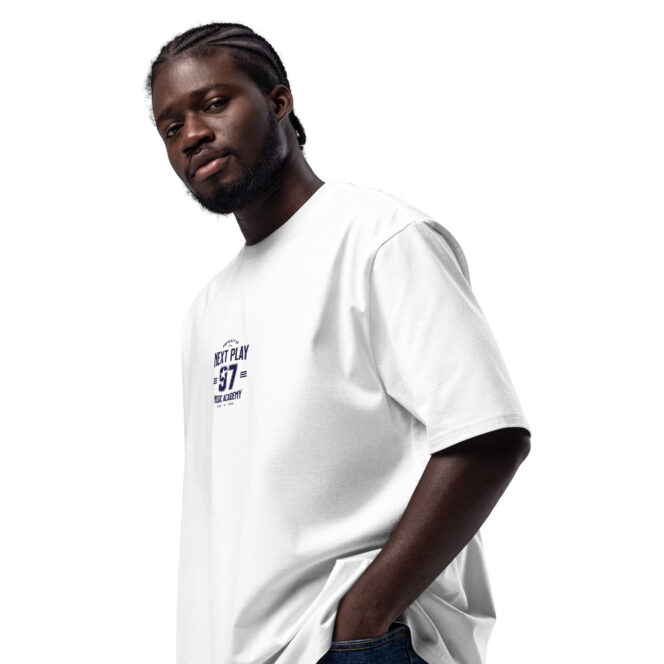 Next Play Music Academy 97 Oversized heavyweight t-shirt - Image 5