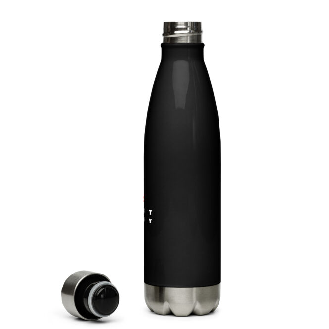 Next Play Music Black Stainless Steel Water Bottle - Image 2