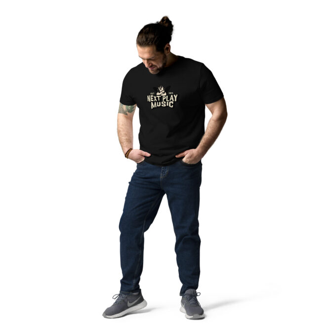 Next Play Music Angel Unisex organic cotton t-shirt - Image 5