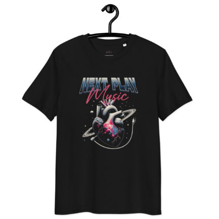 Next Play Music Cosmos Unisex organic cotton t-shirt