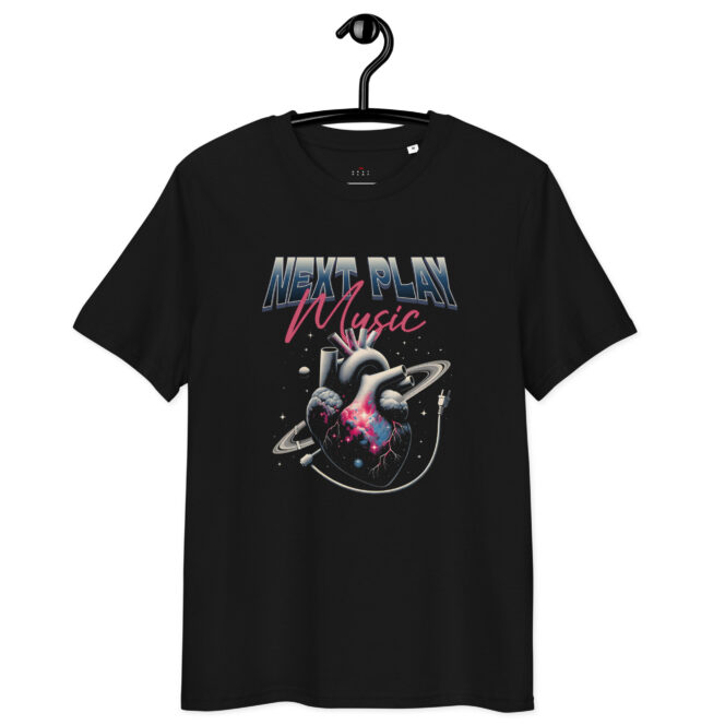 Next Play Music Cosmos Unisex organic cotton t-shirt