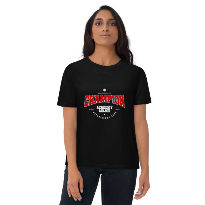 Next Play Music Academy Champion Unisex organic cotton t-shirt - Image 5