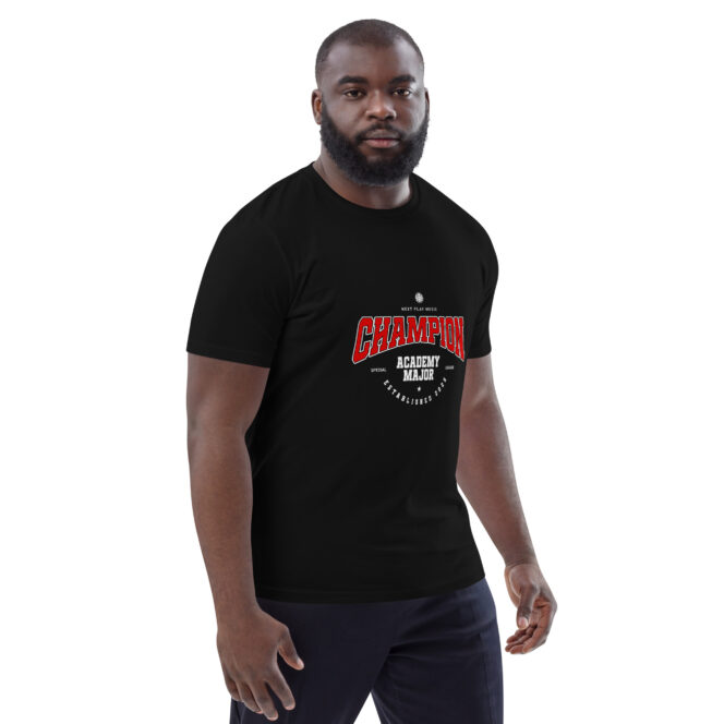 Next Play Music Academy Champion Unisex organic cotton t-shirt - Image 3