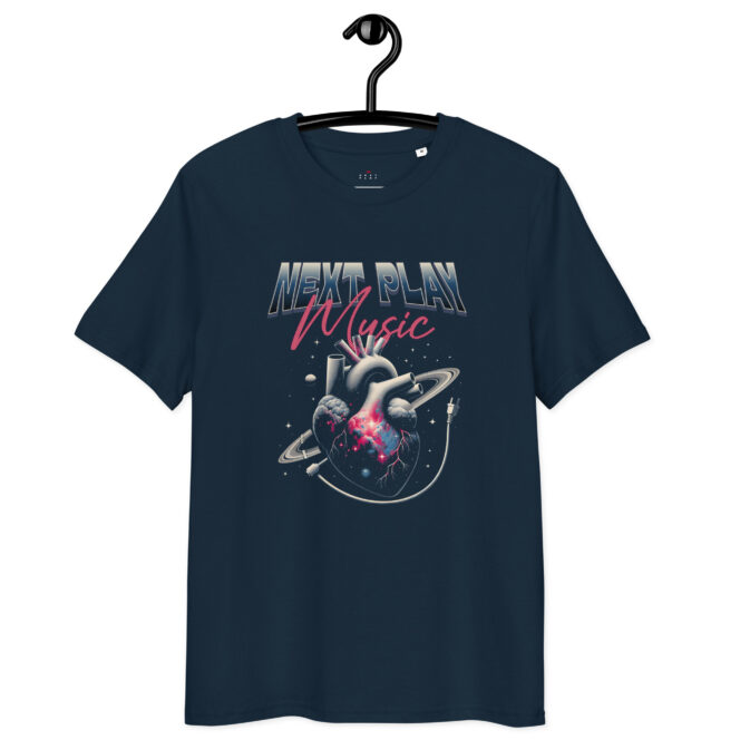 Next Play Music Cosmos Unisex organic cotton t-shirt - Image 7