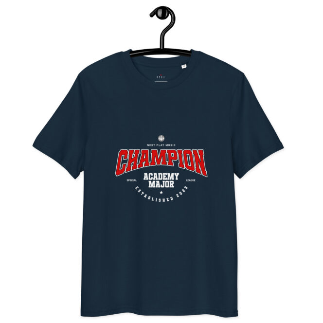 Next Play Music Academy Champion Unisex organic cotton t-shirt - Image 7