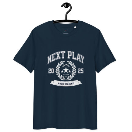 Next Play Music Academy Champs Unisex organic cotton t-shirt