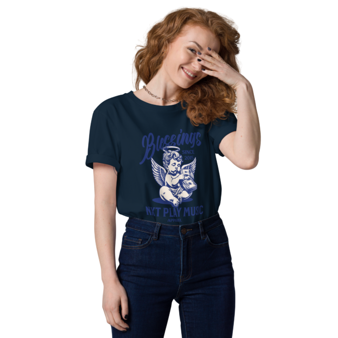 Next Play Music Blessings Unisex Organic Cotton T-shirt - Image 4