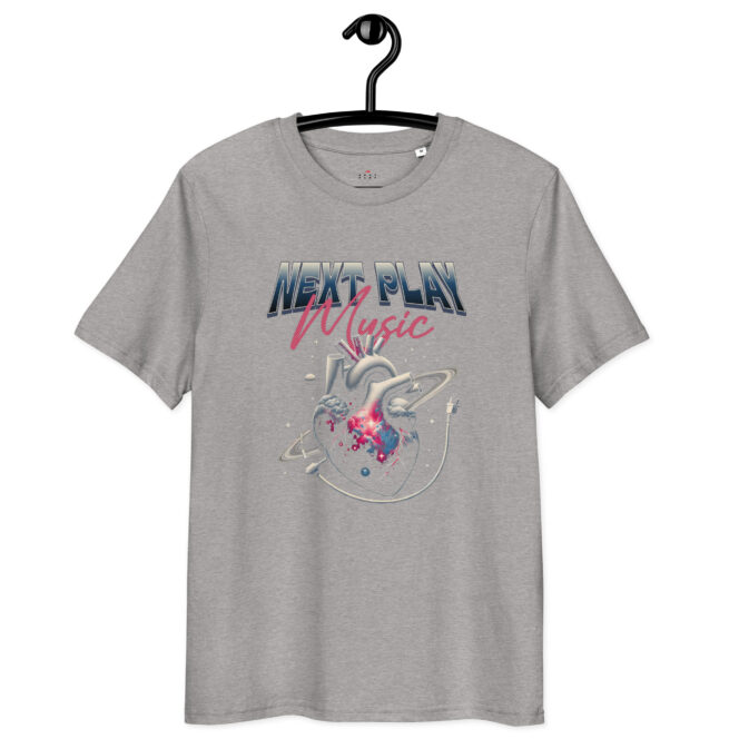 Next Play Music Cosmos Unisex organic cotton t-shirt - Image 11