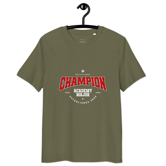 Next Play Music Academy Champion Unisex organic cotton t-shirt - Image 9