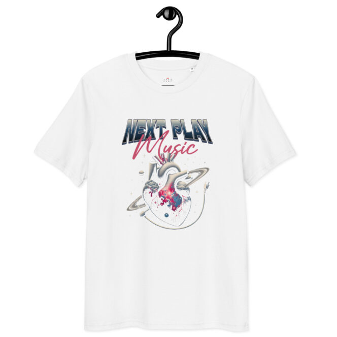 Next Play Music Cosmos Unisex organic cotton t-shirt - Image 13