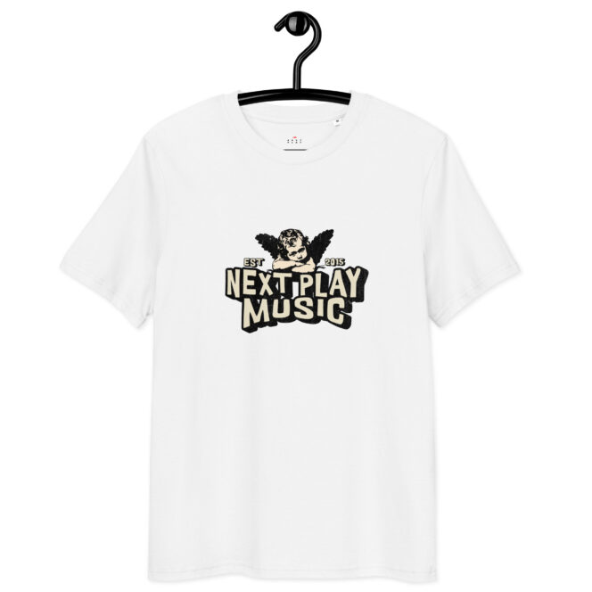 Next Play Music Angel Unisex organic cotton t-shirt - Image 11