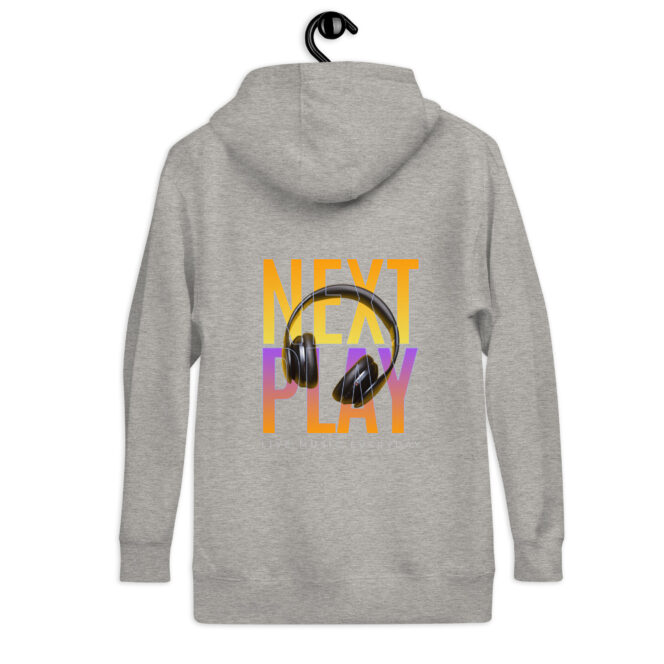 Next Play Music Headphones Unisex Hoodie - Image 16