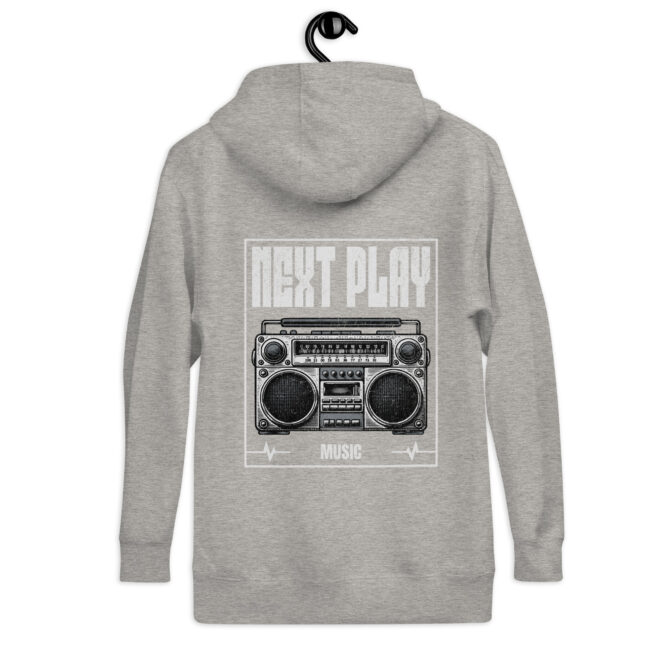 Next Play Music Boombox Unisex Hoodie - Image 19