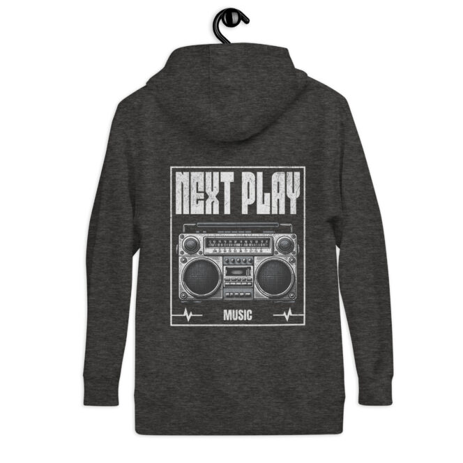 Next Play Music Boombox Unisex Hoodie - Image 13