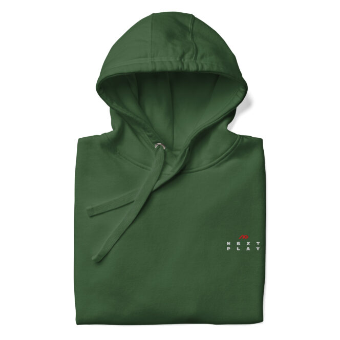 Next Play Music Embroided Logo Premium Unisex Hoodie - Image 36