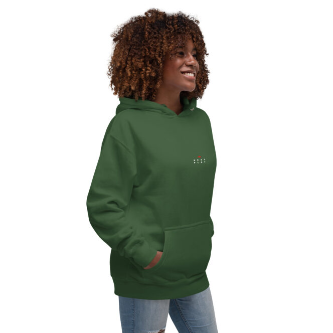 Next Play Music Santa Unisex Hoodie - Image 4