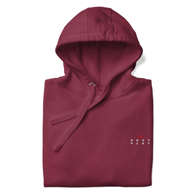 Next Play Music Embroided Logo Premium Unisex Hoodie - Image 20
