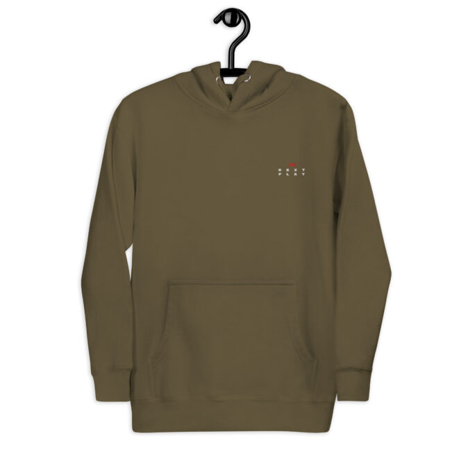 Next Play Music Embroided Logo Premium Unisex Hoodie - Image 38
