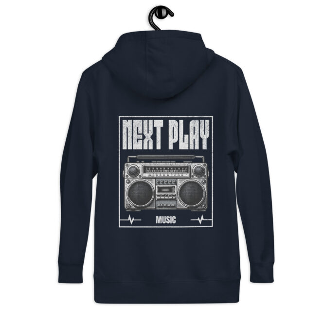 Next Play Music Boombox Unisex Hoodie - Image 10