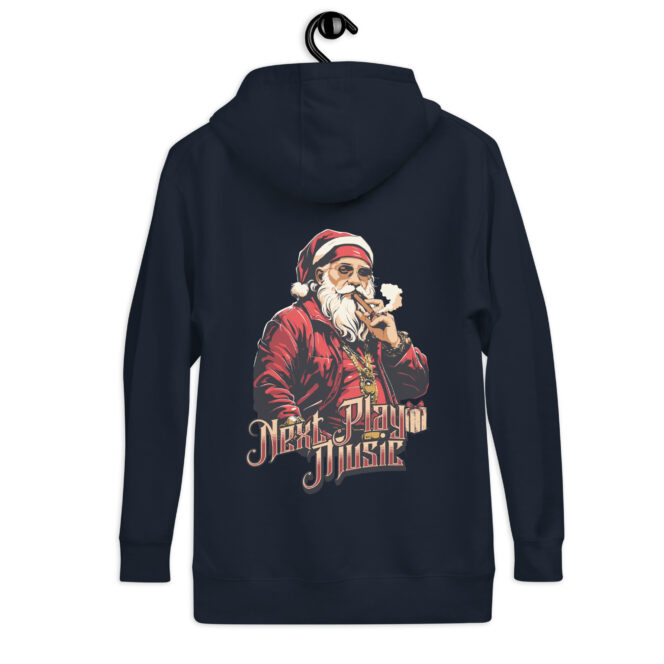 Next Play Music Santa Unisex Hoodie - Image 13