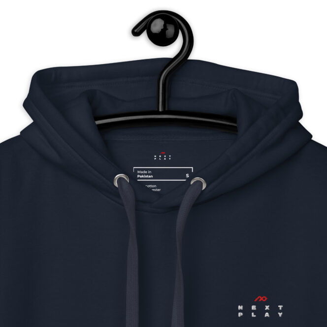 Next Play Music Embroided Logo Premium Unisex Hoodie - Image 13