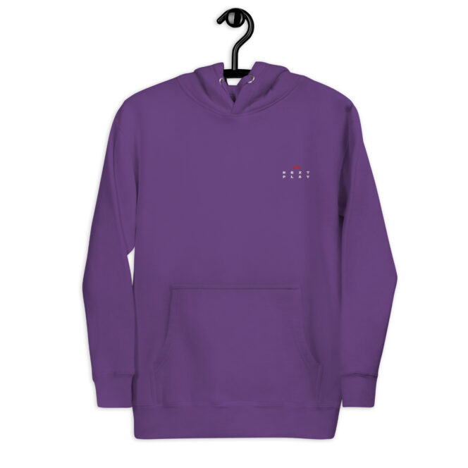 Next Play Music Embroided Logo Premium Unisex Hoodie - Image 30