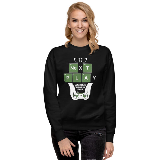 Next Play Music Gamer Unisex Premium Sweatshirt - Image 3