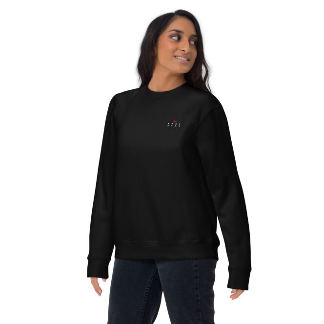 Next Play Music Embroided Logo Unisex Premium Sweatshirt - Image 6